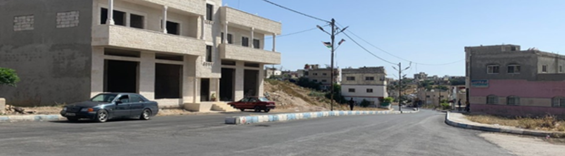 مشروع فتح وتعبيد وخلطات إسفلتية في شوارع من مناطق بلدية اليرموك