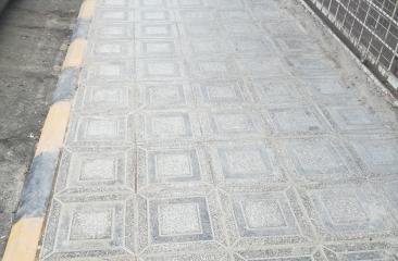 أرصفة وأطاريف بلدية دير أبي سعيد