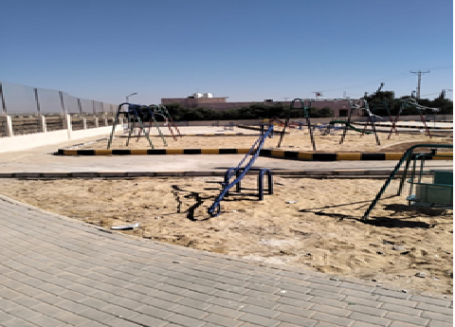 اعادة انشاء وصيانة حديقة الأميرة بسمة في بلدية أم الجمال 