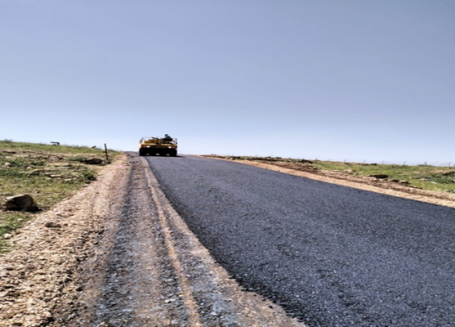  فتح وتعبيد وخلطة اسفلتيه 